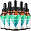 Image of (5 Pack) Alcozar Drops Natural Health & Fitness Supplement Alco Zar 150 Servings