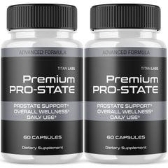 (2 Pack) Premium Pro-State Prostate & Bladder Support Supplement 120 Capsules