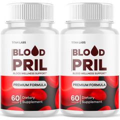 (2 Pack) Bloodpril Advanced Blood Health Support Formula Blood Pril 120 Capsules