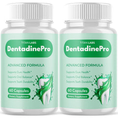 (2 Pack) Dentadine Pro Oral Probiotic Pills for Healthy Teeth & Gums Denta Dine 120 Capsules