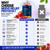 Image of Nerve Relief Protocol Advanced Nerve Support Supplement NerveRelief 60 Gummies