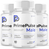 Image of (3 Pack) Prime Pulse Advanced Male Pills PrimePulse Vitamin Supplement 180 Capsules