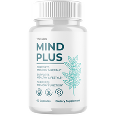 (1 Pack) Mind Plus Pills Nootropic Natural Brain Supplement MindPlus 60 Capsules