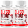 Image of (2 Pack) Glyco Result Advanced Blood Health Support Formula GlycoResult 120 Caps
