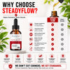 Image of Steady Flow Drops Advanced Blood Health Support Formula SteadyFlow 30 Servings