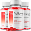 Image of (3 Pack) TruRelieve Gummys Advanced Male Health Support Tru Relieve 180 Gummies