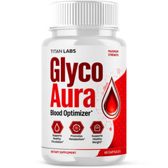 Glyco Aura Pills Advanced Blood Health Support Supplement GlycoAura 60 Capsules