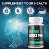 Image of (1 Pack) Memo Boost Pro Nootropic Natural Brain Support MemoBoostPro 60 Capsules