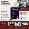 Image of FitWell Advanced Natural Blood Health Support Supplement Fit Well 60 Capsules