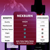Image of (3 Pack) NexBurn Drops Natural Health & Fitness Supplement Nex Burn 90 Servings