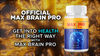 Image of (2 Pack) Max Brain Pro Advanced Natural Brain Support MaxBrainPro 120 Capsules