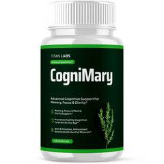 CogniMary Nootropic Natural Brain Health Support Formula Cogni Mary 60 Capsules