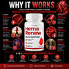 Image of Hema Renew Pills Advanced Blood Health Support Supplement HemaRenew 300 Capsules