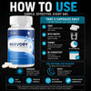 Image of (3 Pack) Nervory Nootropic Natural Nerve Support Formula Nerv Ory 180 Capsules