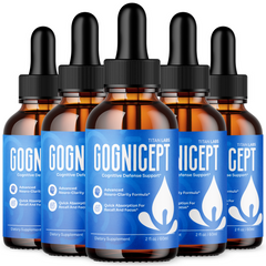 (5 Pack) Cognicept Nootropic Brain Health Support Drops Cogni Cept 150 Servings