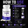 Image of Nervelin Advanced Nootropic Nerve Health Support Formula Nerve Lin 60 Capsules