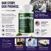 Image of (2 Pack) BrainMary Advanced Natural Brain Support Formula Brain Mary 120 Capsule