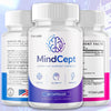 Image of (5 Pack) MindCept Nootropic All Natural Brain Supplement Mind Cept 300 Capsules