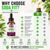 Image of Soda Fit Drops Advanced Natural Health and Fitness Support SodaFit 30 Servings