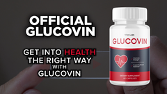 (1 Pack) Glucovin Advanced Blood Health Support Formula Gluco Vin 60 Capsules
