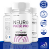 Image of (3 Pack) Neuro Pulse Pro Nootropic Natural Brain Support NeuroPulsePro 180 Capsules