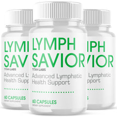 (3 Pack) Lymph Savior Pills Advanced Wellness Support Supplement 180 Capsules
