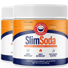 (2 Pack) Slim Soda Powder Weight Management Support Formula SlimSoda 60 Servings