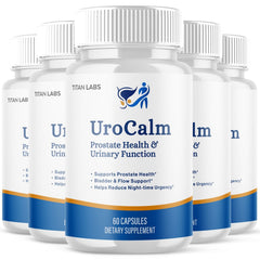 (5 Pack) UroCalm Advanced Prostate & Bladder Support Formula Uro Calm 300 Capsules