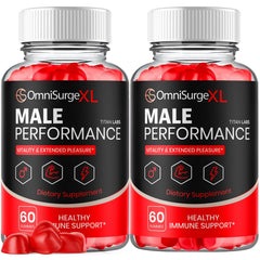 (2 Pack) Omni Surge XL Gums Advanced Male Health Support OmniSurgeXL 120 Gummies