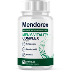 Mendorex Advanced Male Health Support Vitamin Supplement Men Dorex 60 Capsules