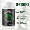 Image of (3 Pack) Testorex Advanced Male Health Support Supplement Testo Rex 180 Capsules