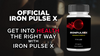 Image of Iron Pulse X Advanced Male Health Support Formula IronPulse Vitamin 180 Capsules