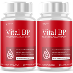 (2 Pack) Vital BP Advanced Blood Support Vitamin Formula VitalBP 120 Capsules