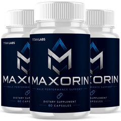 Maxorin Advanced Male Health Support Supplement Max Orin Vitamin 180 Capsules