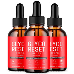 (3 Pack) Glyco Reset Red Blood Support Drops GlycoReset Supplement 90 Servings