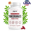 Image of 3 Pack - Alevia Pomegranate Capsules 60ct Organic Extract Antioxidant-US