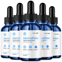 Memo Flow Drops Nootropic Brain Health Support MemoFlow Supplement 150 Servings