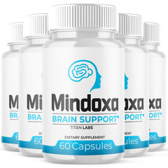 (5 Pack) Mindoxa Advanced All Natural Brain Health Support Mind Oxa 300 Capsules