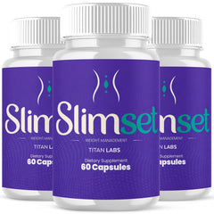 SlimSet Pills Advanced Energy & Fitness Support Supplement Slim Set 180 Capsules