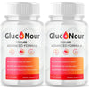 Image of (2 Pack) Gluco Nour Advanced Blood Health Support Formula GlucoNour 120 Capsules