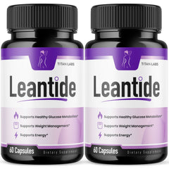 (2 Pack) Leantide Advanced Energy & Fitness Support Formula Lean Tide 120 Capsules