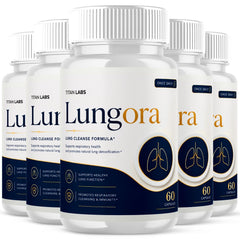 Lungora Advanced Lungs Health Support Vitamin Supplement Lung Ora 300 Capsules