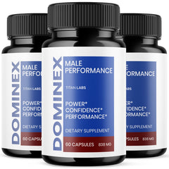 (3 Pack) Dominex Advanced Male Health Support Supplement Domi Nex 180 Capsules