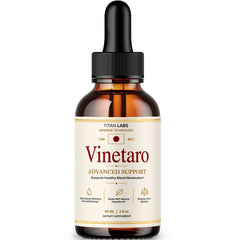 Vinetaro Drops Advanced Blood Health Support Supplement Vine Taro 30 Servings