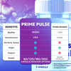 Image of (3 Pack) Prime Pulse Advanced Male Pills PrimePulse Vitamin Supplement 180 Capsules