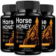 Horse Honey Advanced Male Health Support Formula HorseHoney Vitamin 180 Capsules