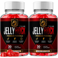 (2 Pack) Jelly Rock Gummys Advanced Male Health Support Supplement JellyRock 120 Gummies