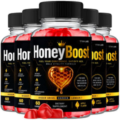 Honey Boost ACV Gums Advanced Male Health Support Formula HoneyBoost 300 Gummies