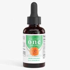 (1 Pack) Gluco One Blood Support Drops Advanced GlucoOne Supplement 30 Servings