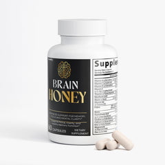 Brain Honey Nootropic Natural Brain Supplement Brain Honey 60 Capsules